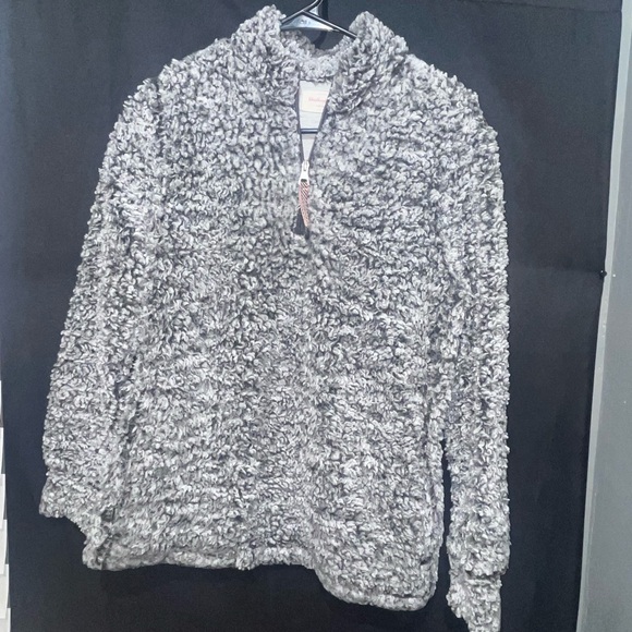 Weatherproof Vintage Gray Sherpa Fleece - Picture 1 of 3